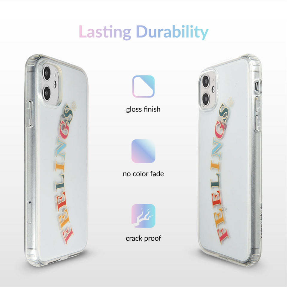 Feelings Clear iPhone Case