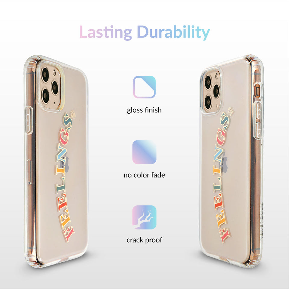 Feelings Clear iPhone Case