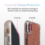 Glitter Flames iPhone Case by Nessa