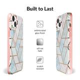 Geometric Marble iPhone Case