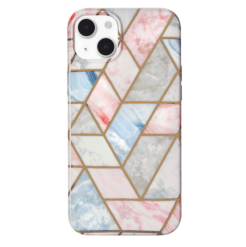 Geometric Marble iPhone Case