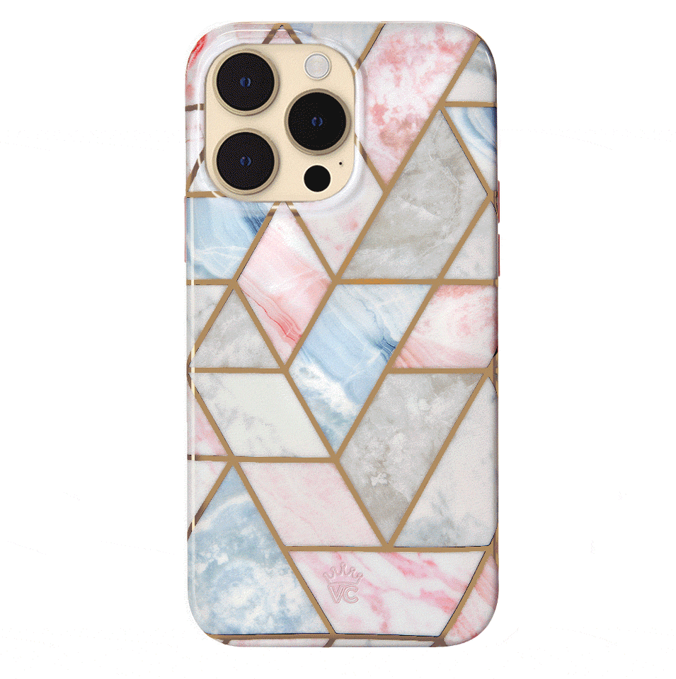 Geometric Marble iPhone Case