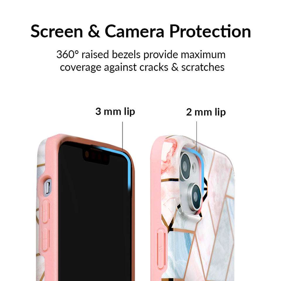 Geometric Marble iPhone Case