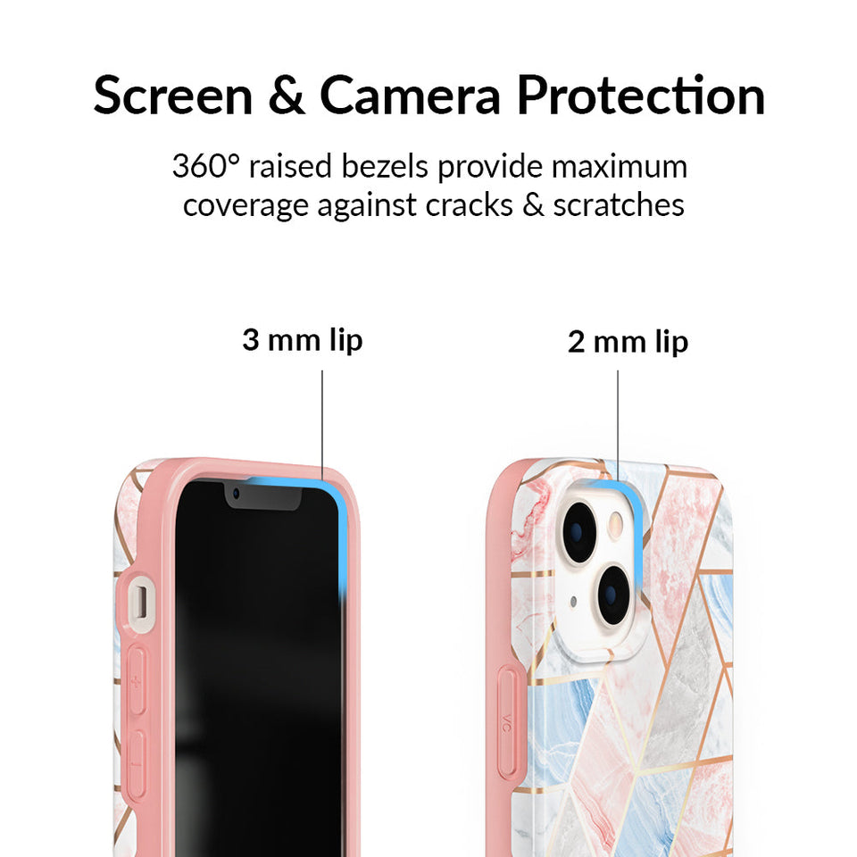 Geometric Marble iPhone Case