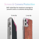 Glitter Flames iPhone Case by Nessa