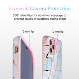 Geometric Marble iPhone Case