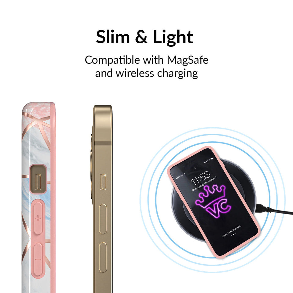 Geometric Marble iPhone Case