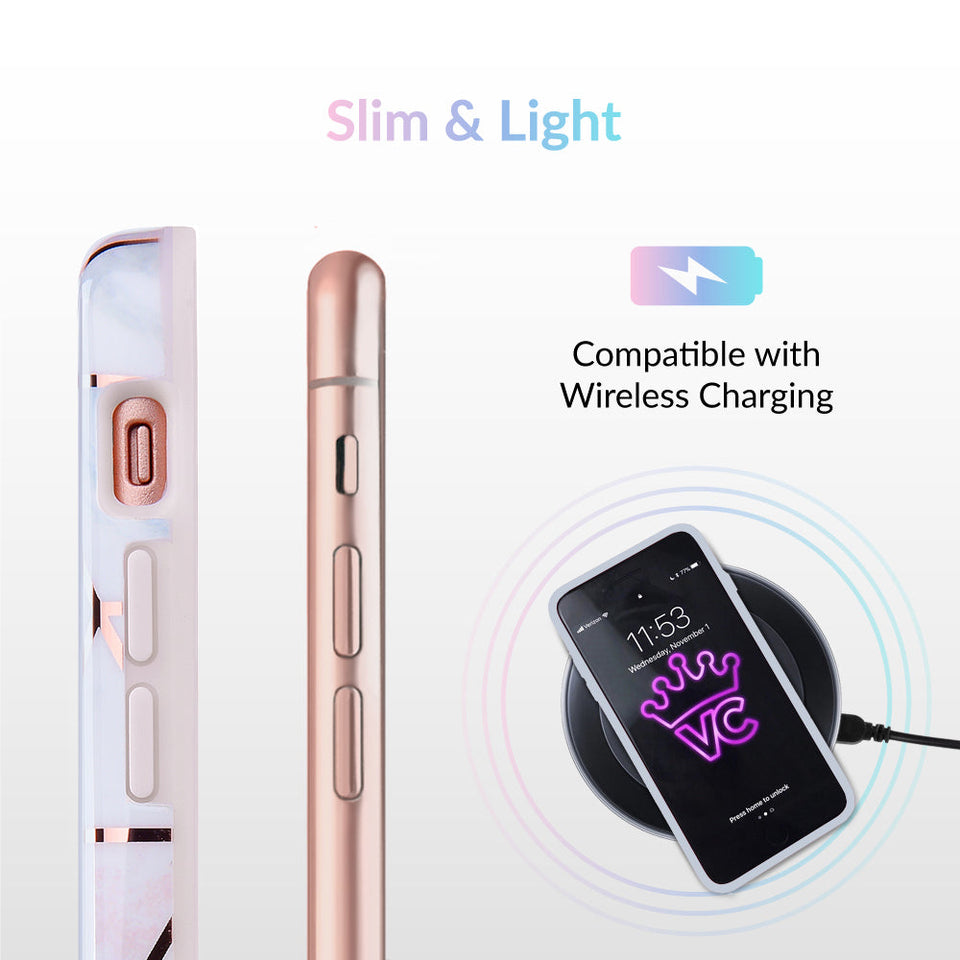 Geometric Marble iPhone Case