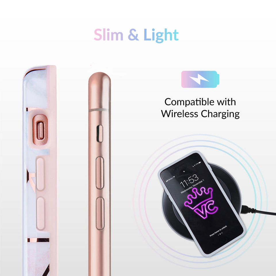 Geometric Marble iPhone Case