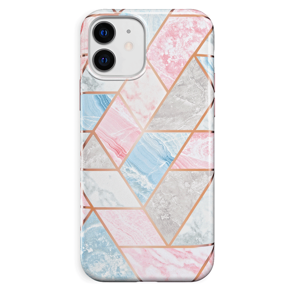 Geometric Marble iPhone Case
