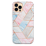 Geometric Marble iPhone Case