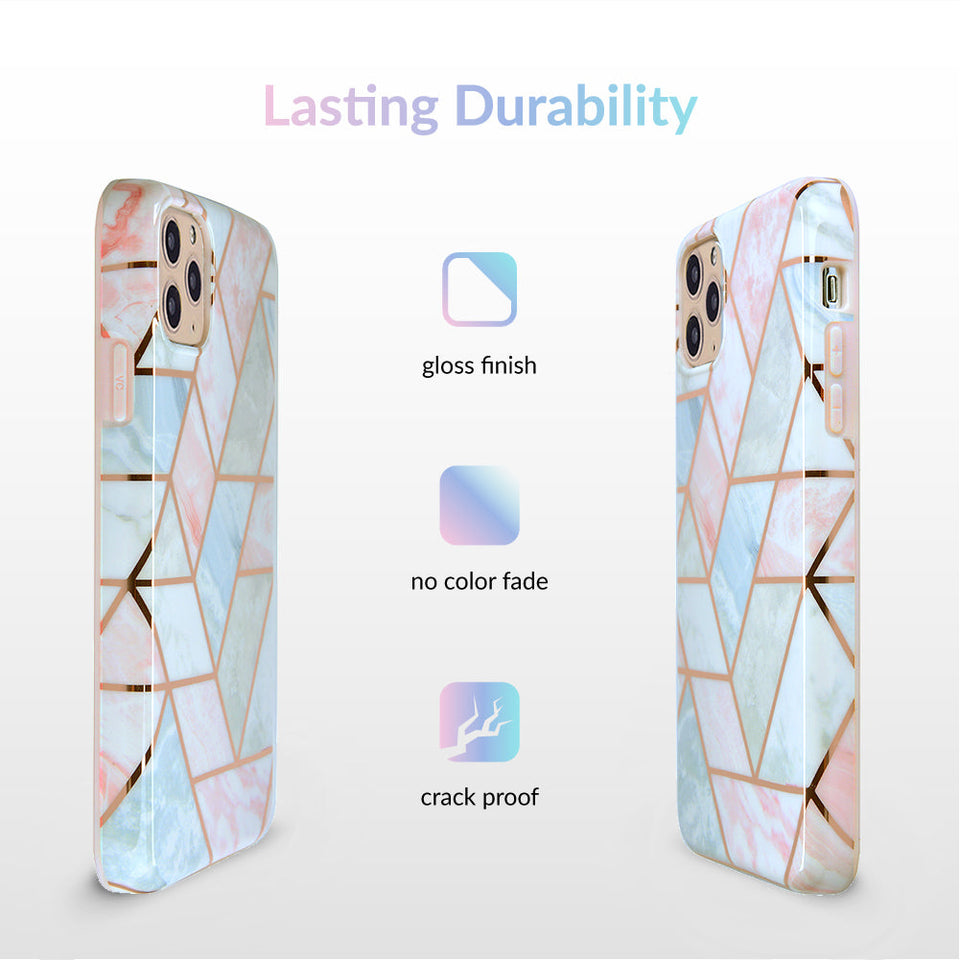 Geometric Marble iPhone Case