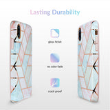 Geometric Marble iPhone Case