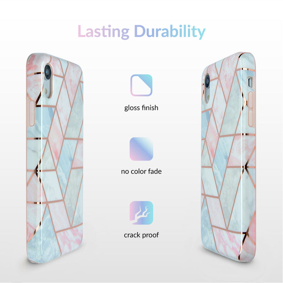 Geometric Marble iPhone Case