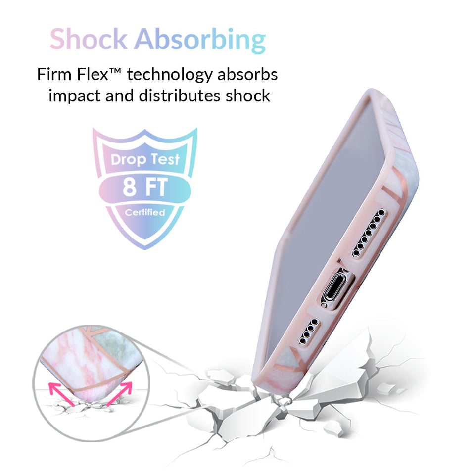 Geometric Marble iPhone Case