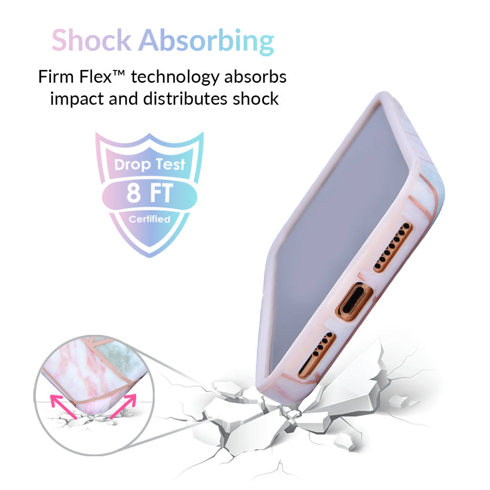 Geometric Marble iPhone Case