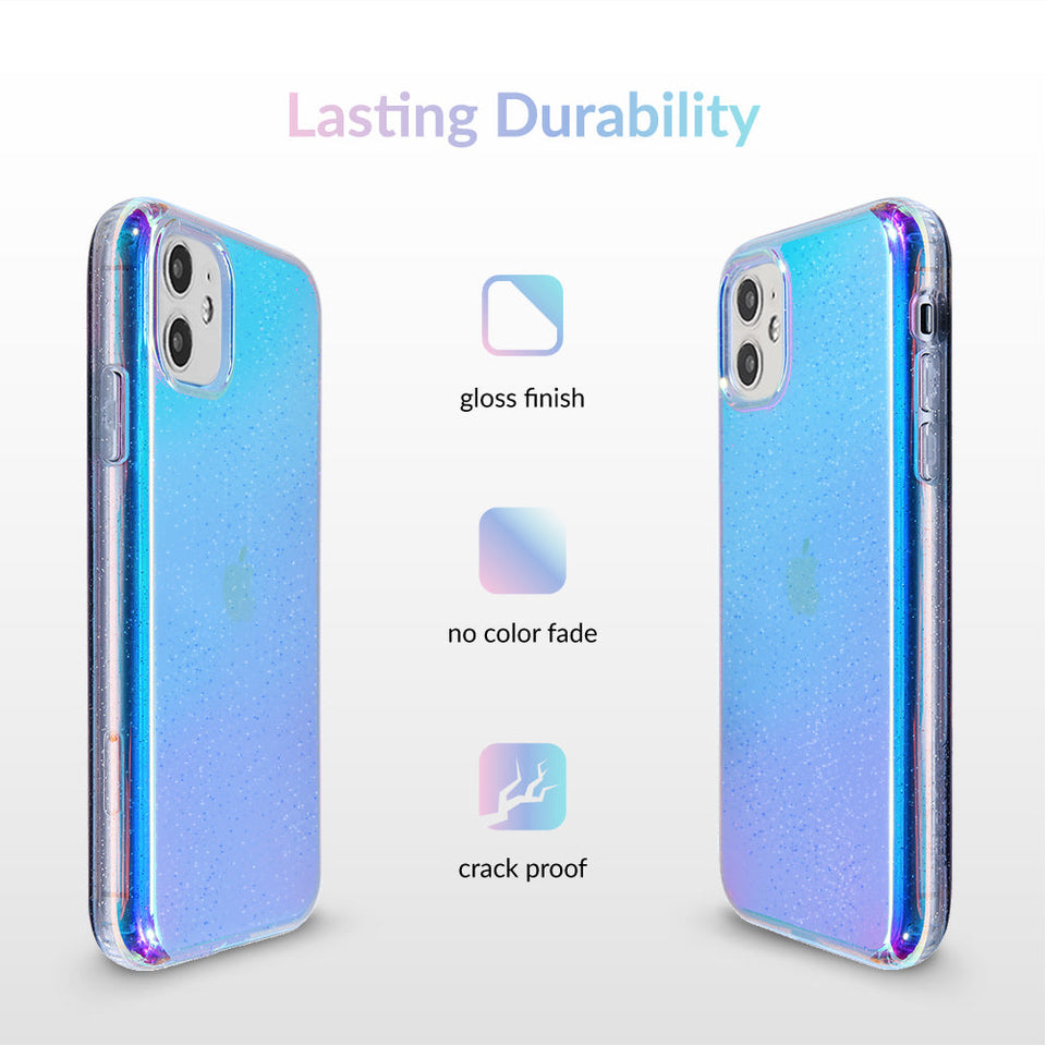 Glitter Nebula iPhone Case