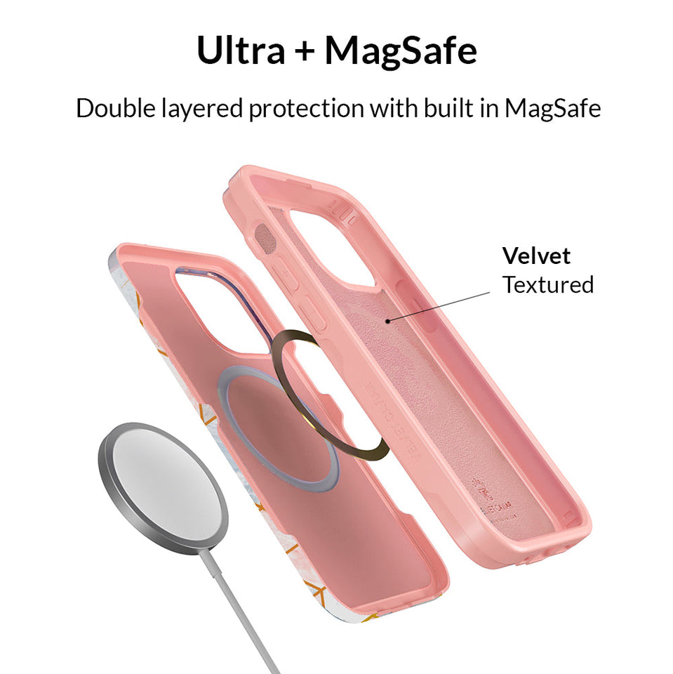 Geometric Marble iPhone Case