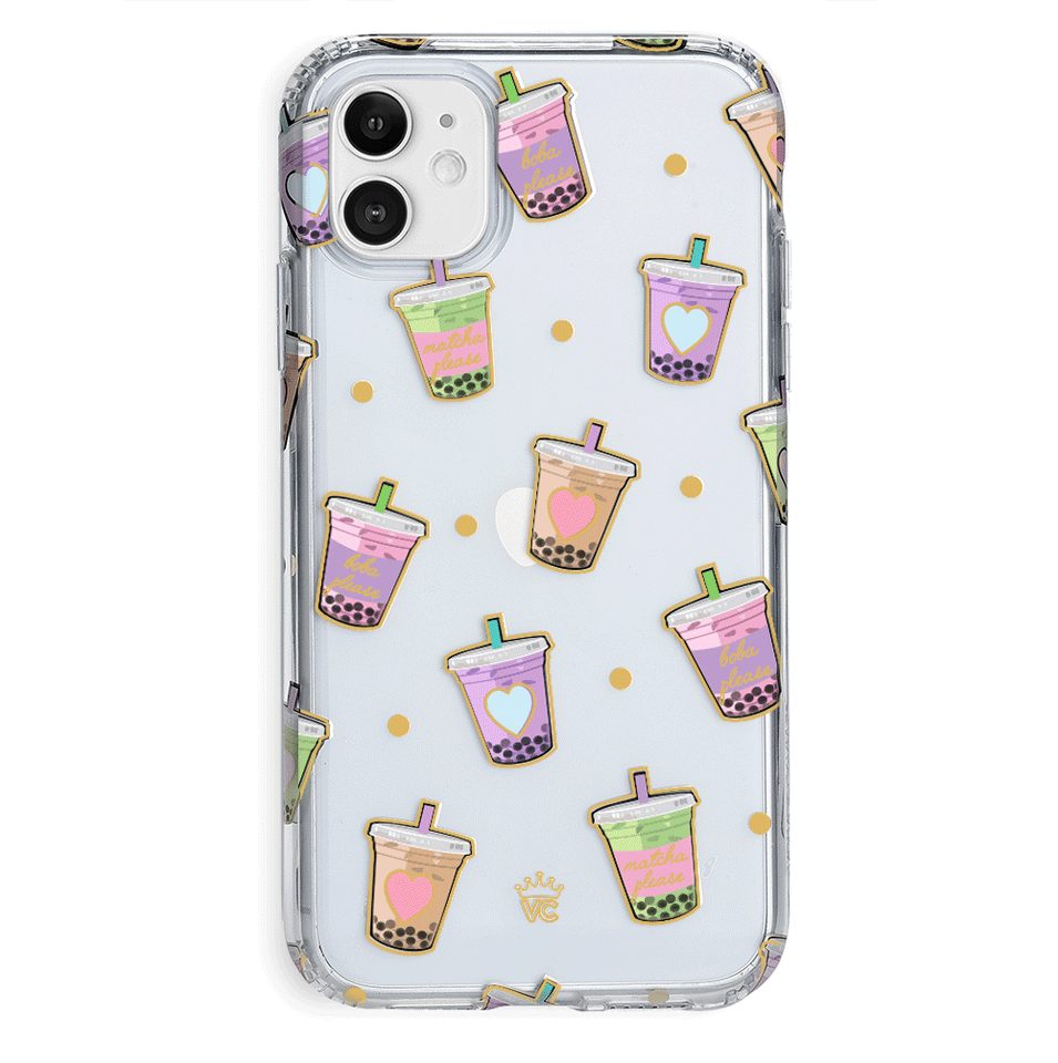 Matcha Clear iPhone Case