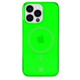 Neon Green Clear iPhone Case