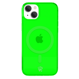 Neon Green Clear iPhone Case