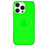 Neon Green Clear iPhone Case