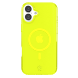 Neon Yellow Clear iPhone Case
