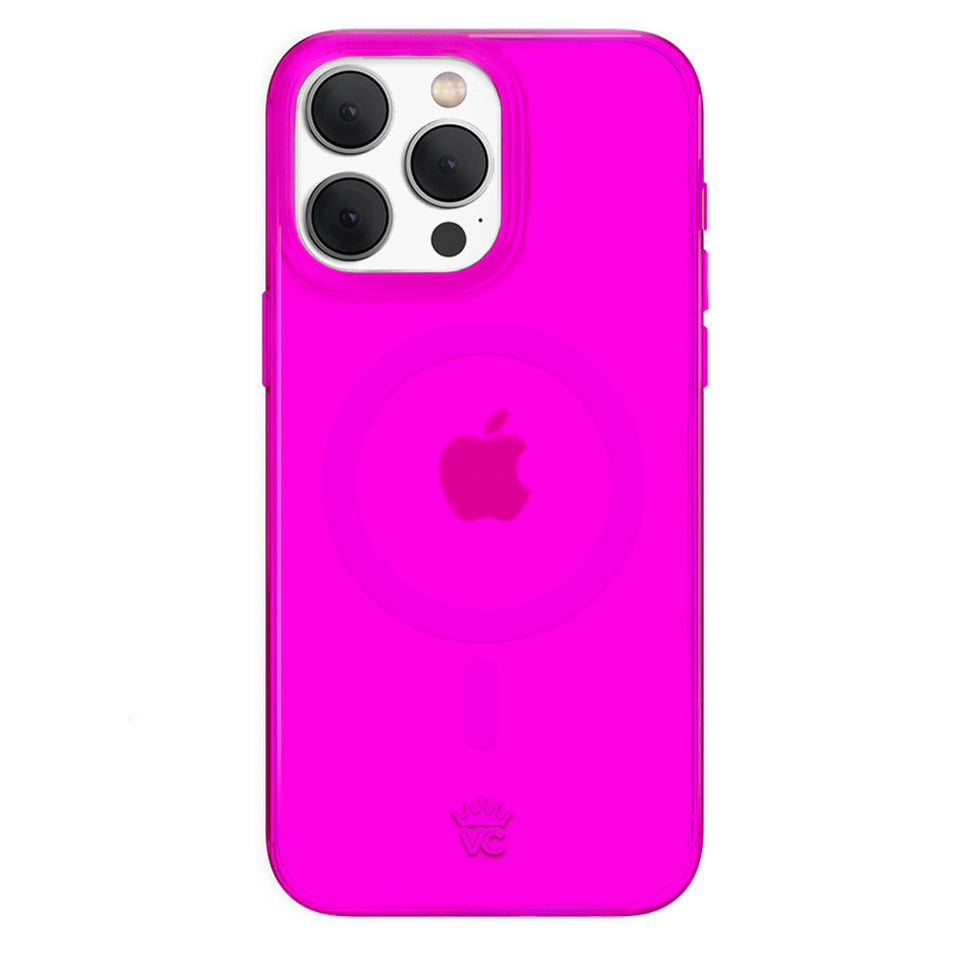 Neon Purple iPhone Case