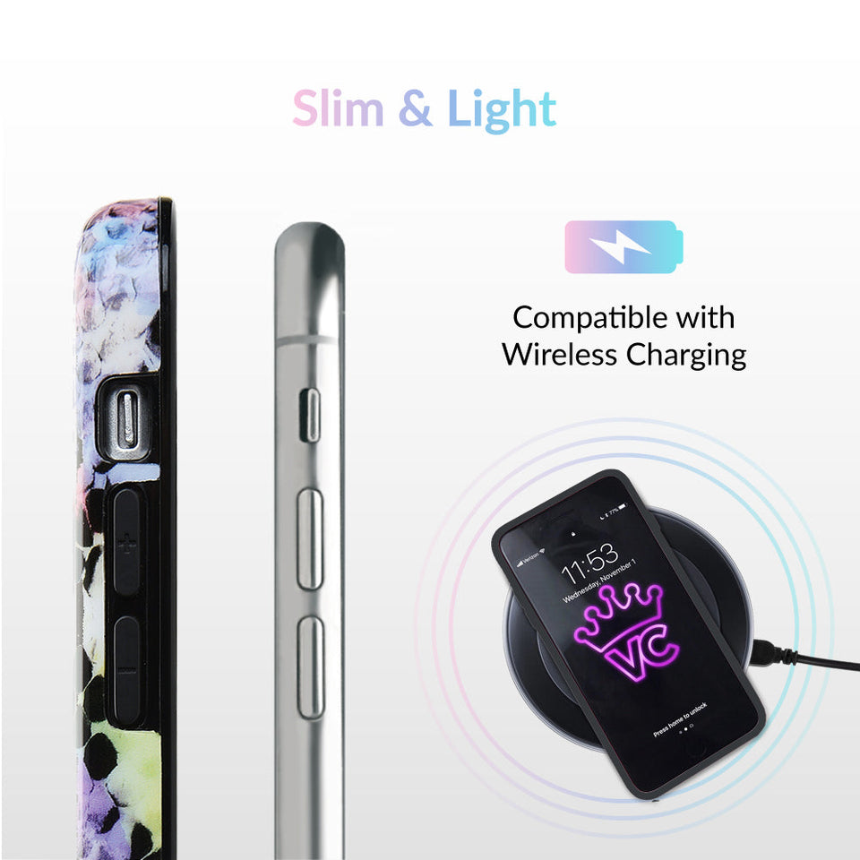 Neon Snakeskin iPhone Case