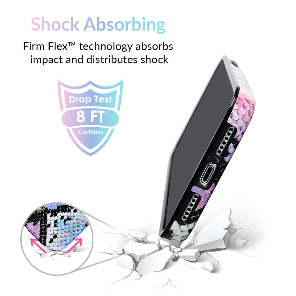 Neon Snakeskin iPhone Case