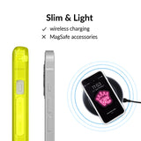 Neon Yellow Clear iPhone Case