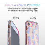 Pineapple Holo iPhone Case
