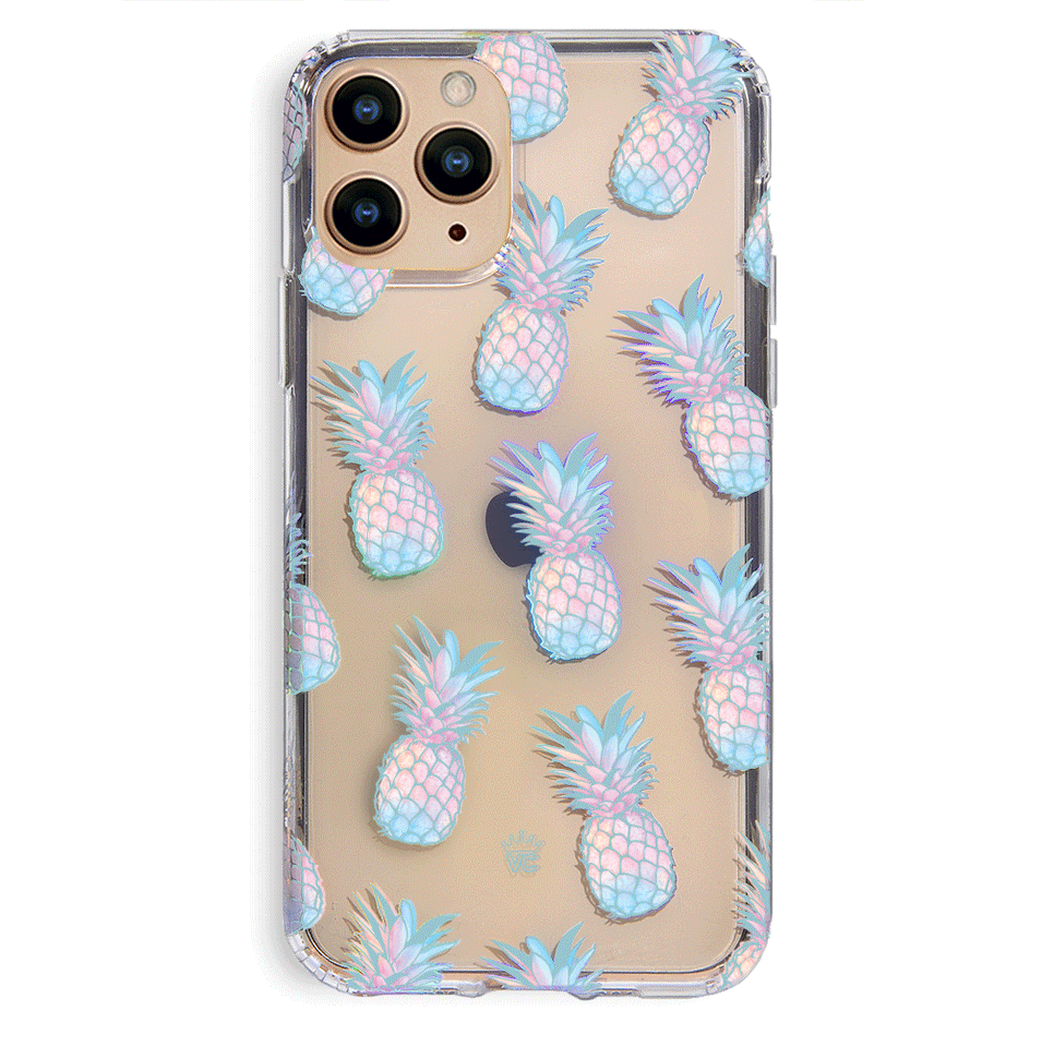 Pineapple Holo iPhone Case