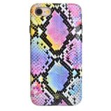 Neon Snakeskin iPhone Case