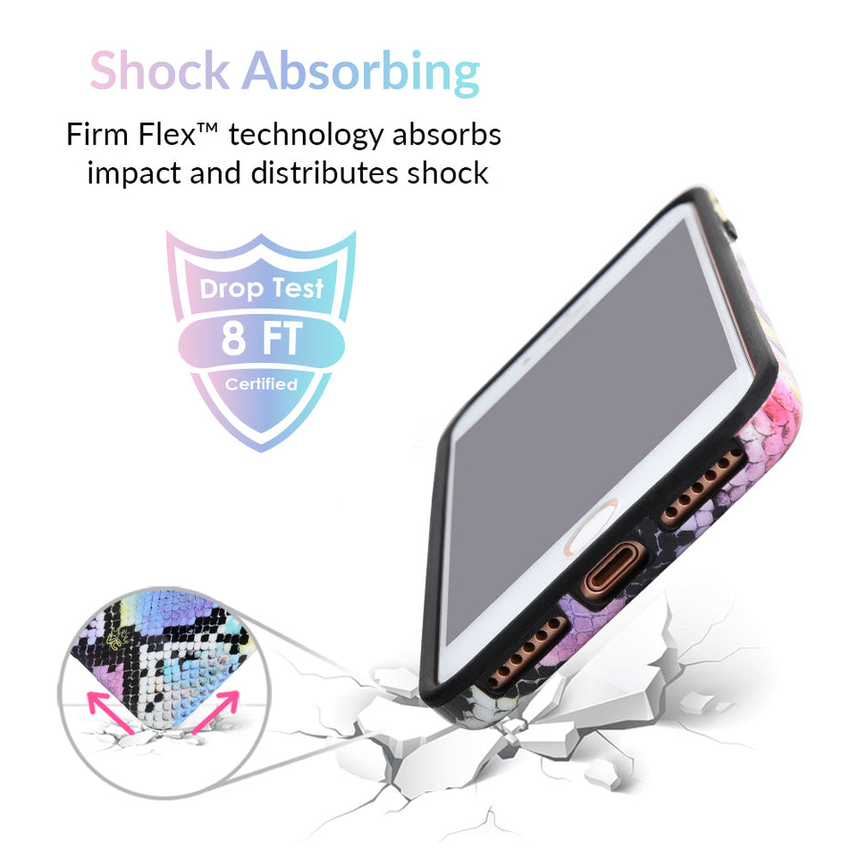 Neon Snakeskin iPhone Case