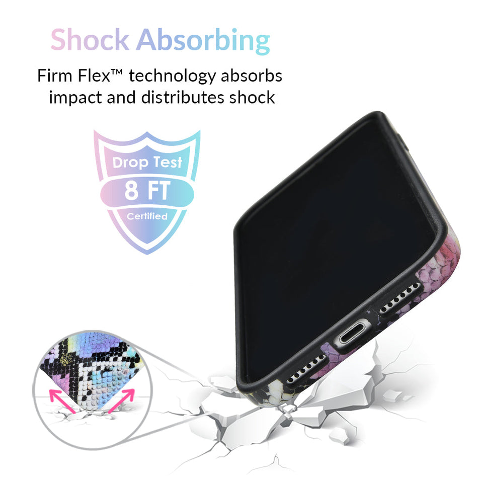 Neon Snakeskin iPhone Case