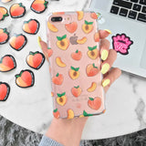 Just Peachy iPhone Case
