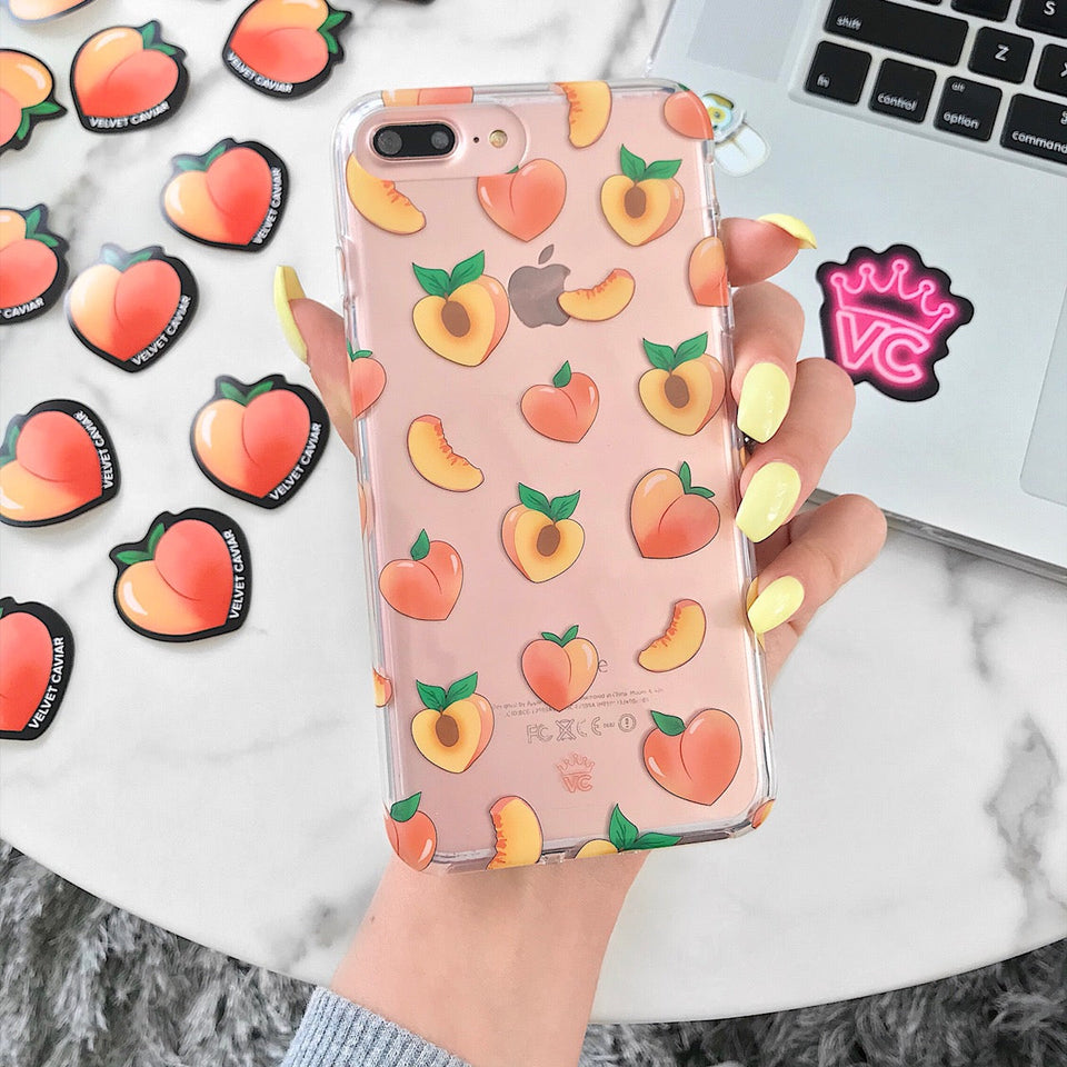 Just Peachy iPhone Case
