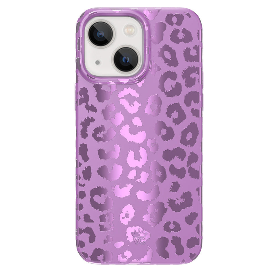 Amethyst Leopard iPhone Case