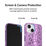 Amethyst Leopard iPhone Case
