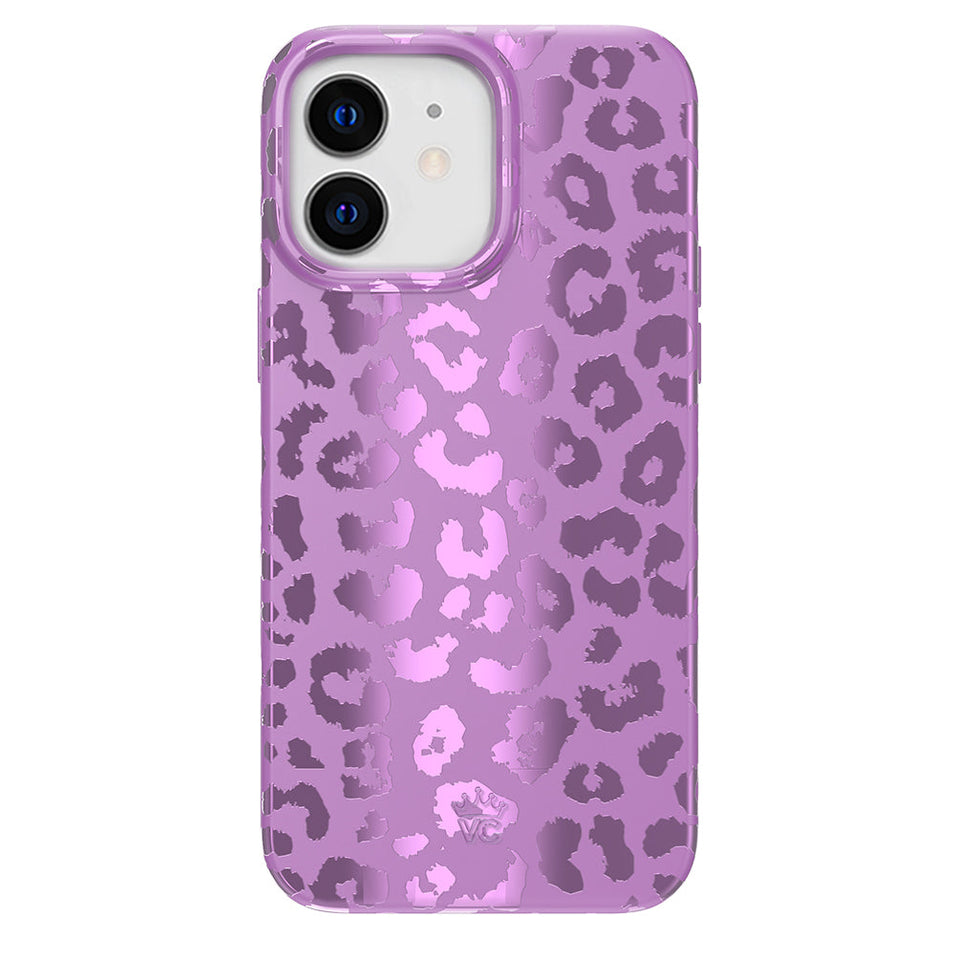 Amethyst Leopard iPhone Case