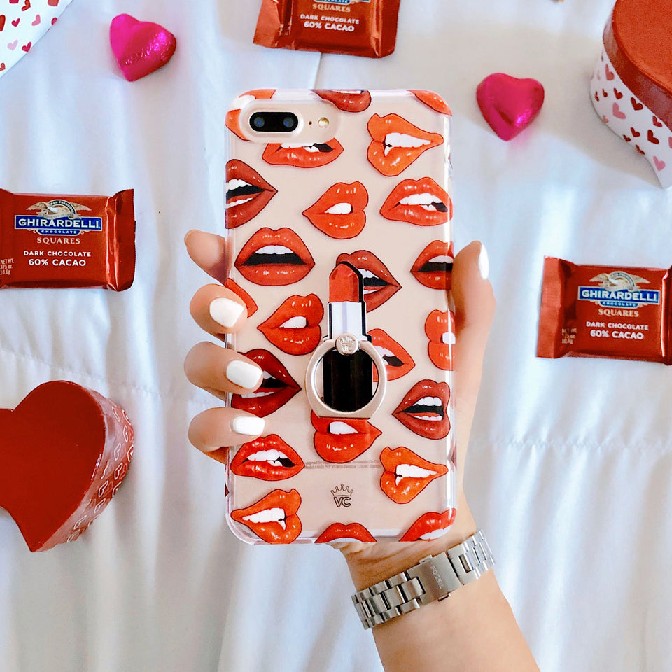 Red Lips iPhone Case