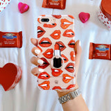 Red Lips iPhone Case