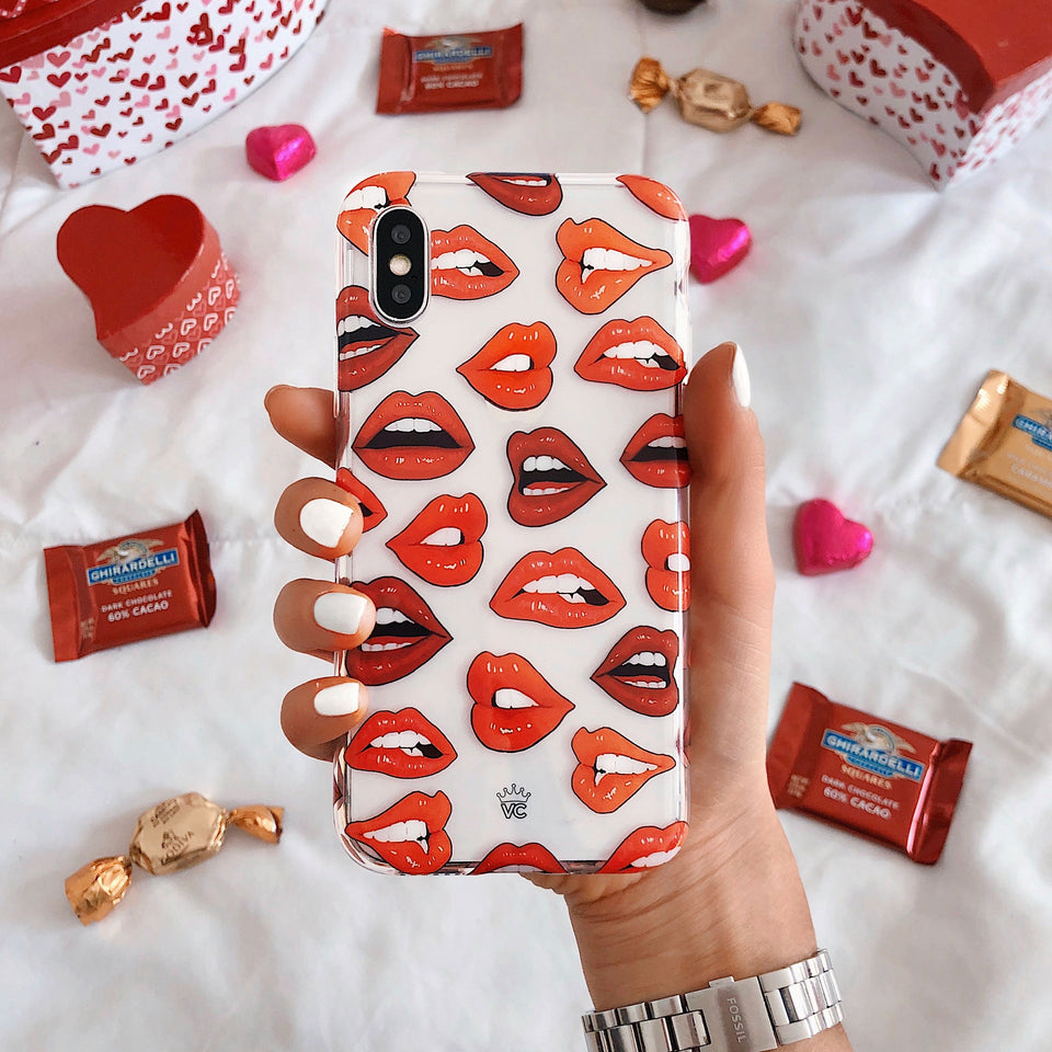 Red Lips iPhone Case