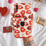 Red Lips iPhone Case