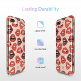 Red Lips iPhone Case
