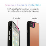 Rose Gold Reflective Mirror iPhone Case