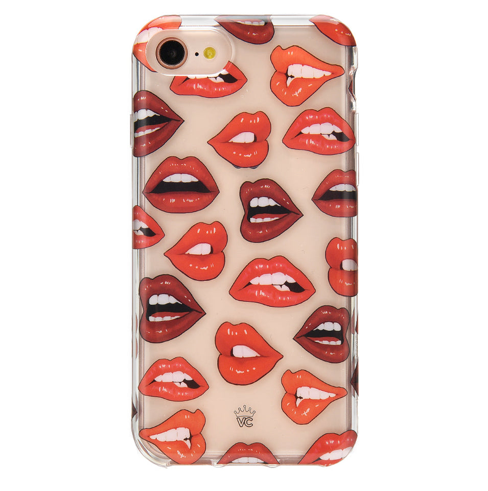 Red Lips iPhone Case