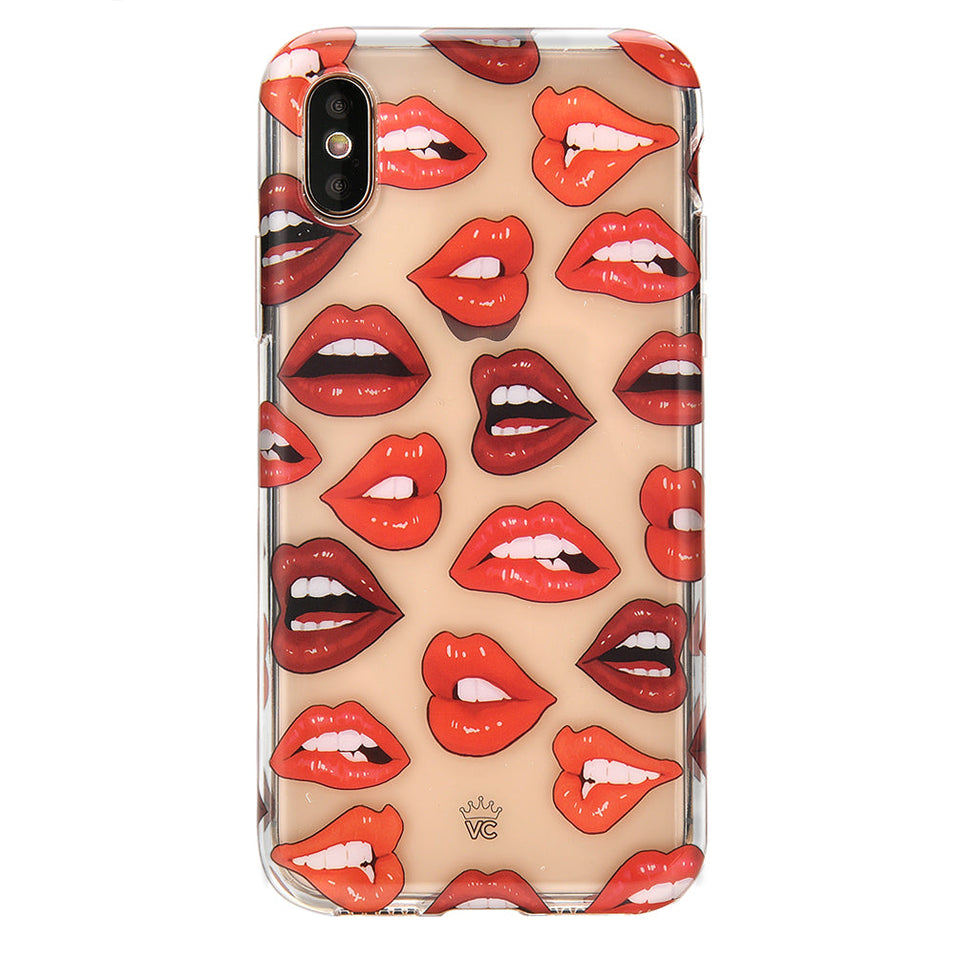 Red Lips iPhone Case
