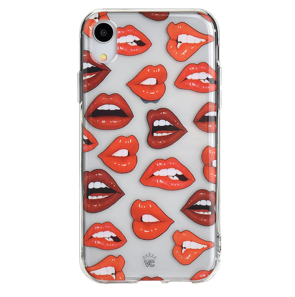 Red Lips iPhone Case